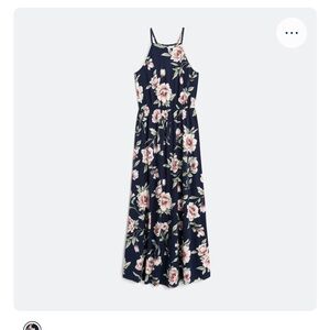 French Grey maxi dress